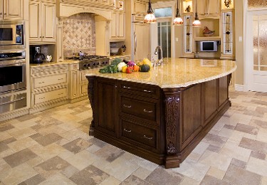 bigstock BeigeKitchen Island tilefloor floor crop