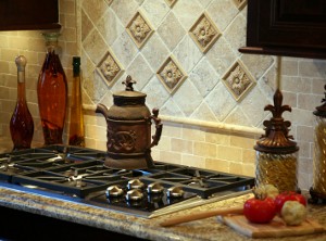 Kitchen Backsplash: Kitchen backsplash styles vary to suit the needs