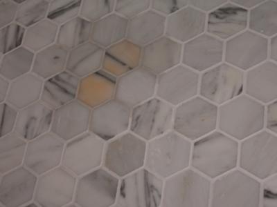 Hexagon+tiles+bathroom+floors