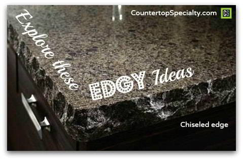 Countertop Edges For Granite Silestone, How To Cut Granite Countertop Corners In Kitchen