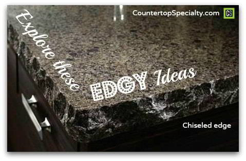 Different styles of countertops