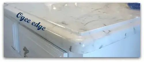Countertop Edges For Granite Silestone And Corian
