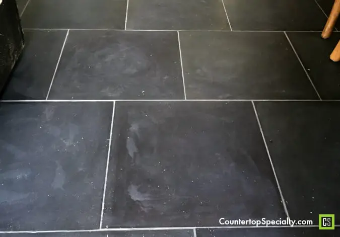 Bleach Damaged Marble Floor, How To Get Water Marks Off Black Floor Tiles