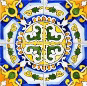 kitchen backsplash tile - Mediterranean tiles