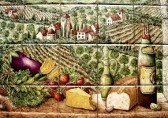kitchen backsplash mural
