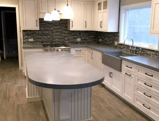 Concrete Countertops Style Design, How Much Does It Cost To Remove Concrete Countertops