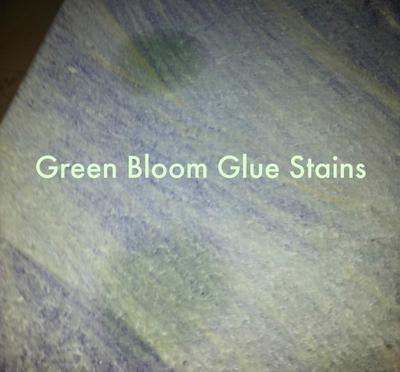 Installation Adhesive Stains in New Granite Countertop