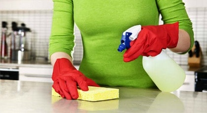 How to Disinfect Marble Countertops