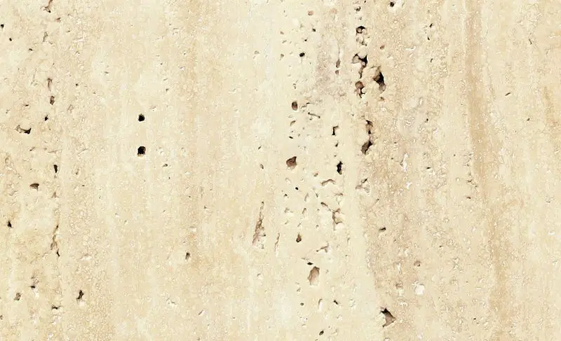 natural holes in travertine floor tile