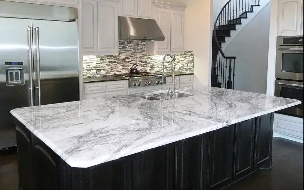 glacier white granite looks like carrara marble