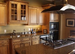 brown quartz countertops