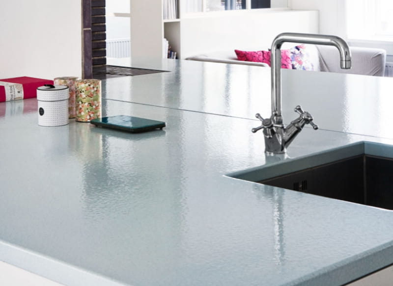 turquoise lava stone countertops with sink