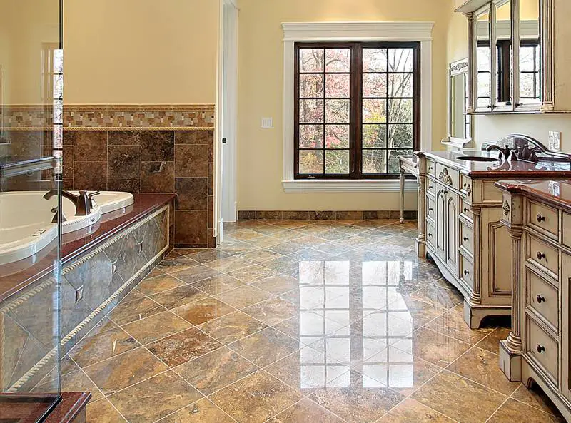 Travertine Floor Tile