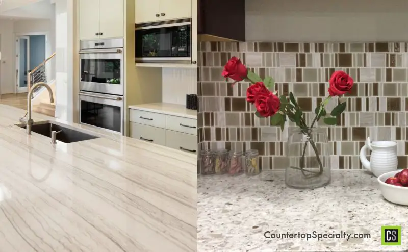 quartz vs quartzite countertops: side-by-side photo comparison