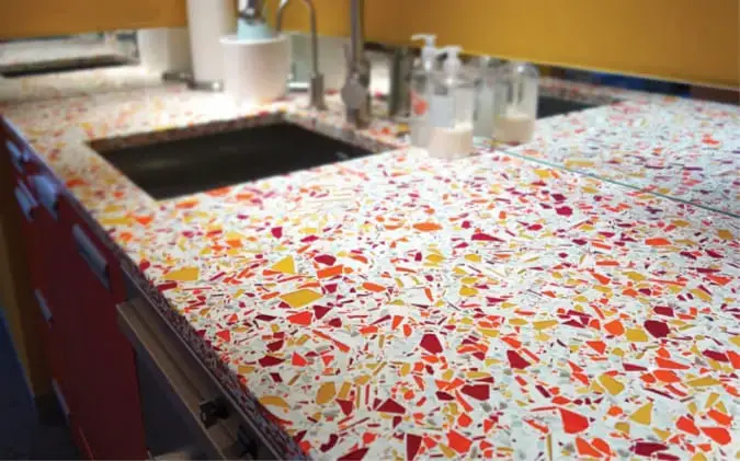 Recycled Glass Countertops Review, How To Get Wine Out Of Countertops