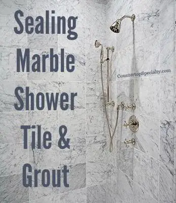 Sealing Marble Shower Tile Grout, Best Shower Cleaner For Marble Tile